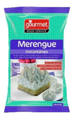 gourmet - merengue instantaneo